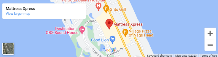 Mattress Xpress map