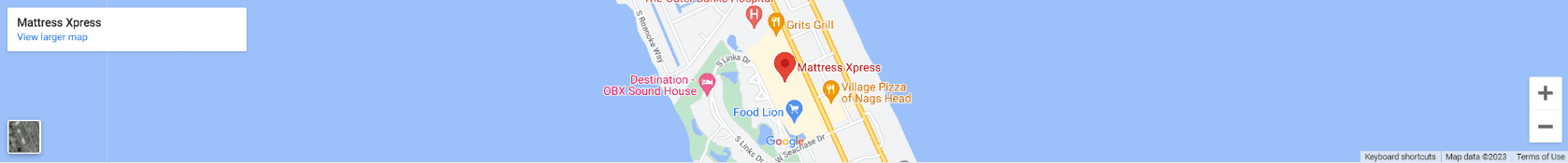 Mattress Xpress map